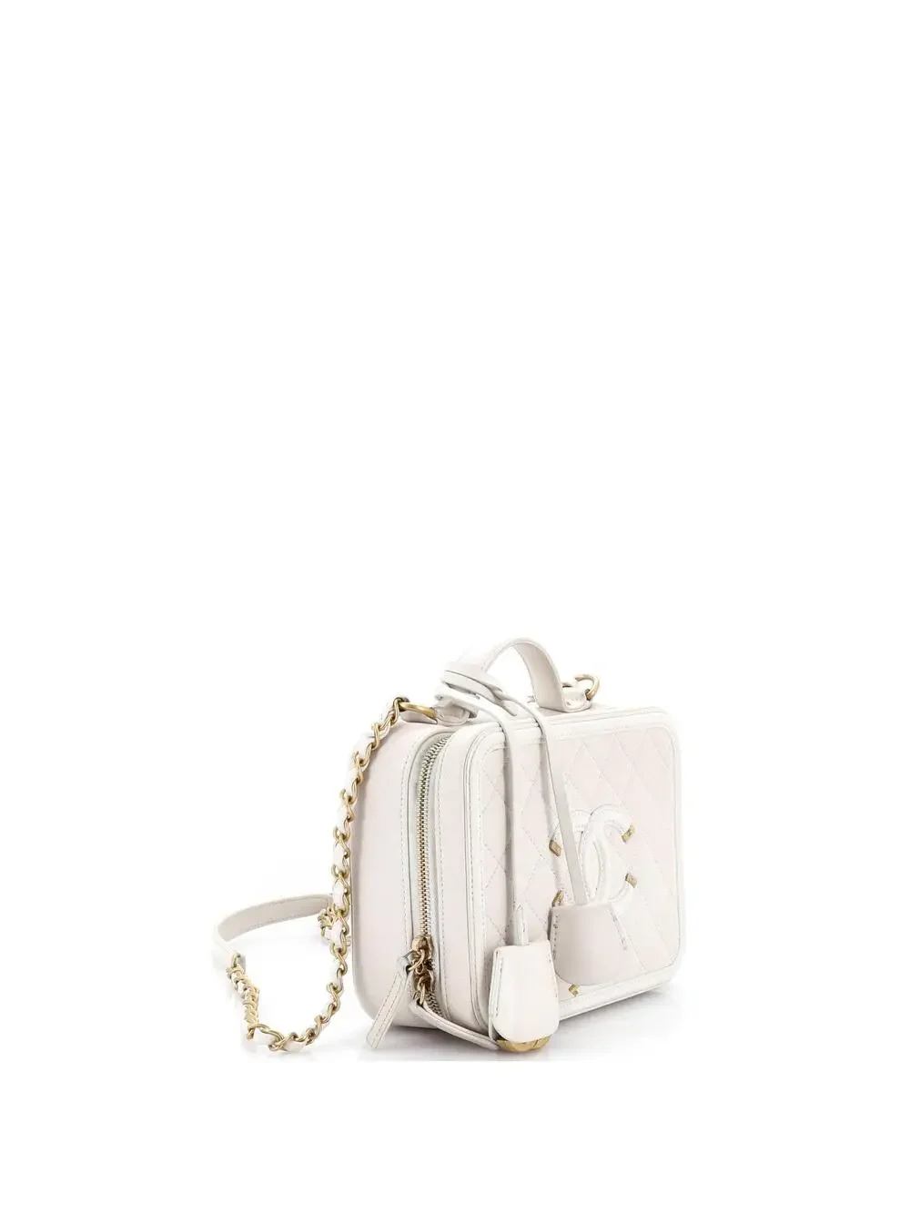 Chanel Filigree Vanity Case Quilted #258781C44B